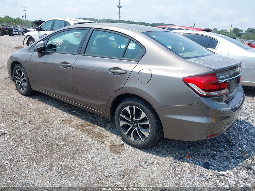 2013 HONDA CIVIC SEDAN 1.8L I-4 VVT, 140HP