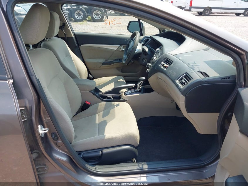 2013 HONDA CIVIC SEDAN 1.8L I-4 VVT, 140HP