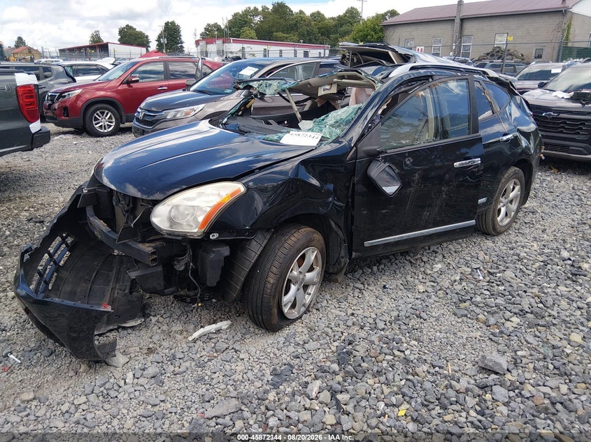 2011 Nissan Rogue, All Over, IAAI, VIN JN8AS5MV7BW285172 — photo 2