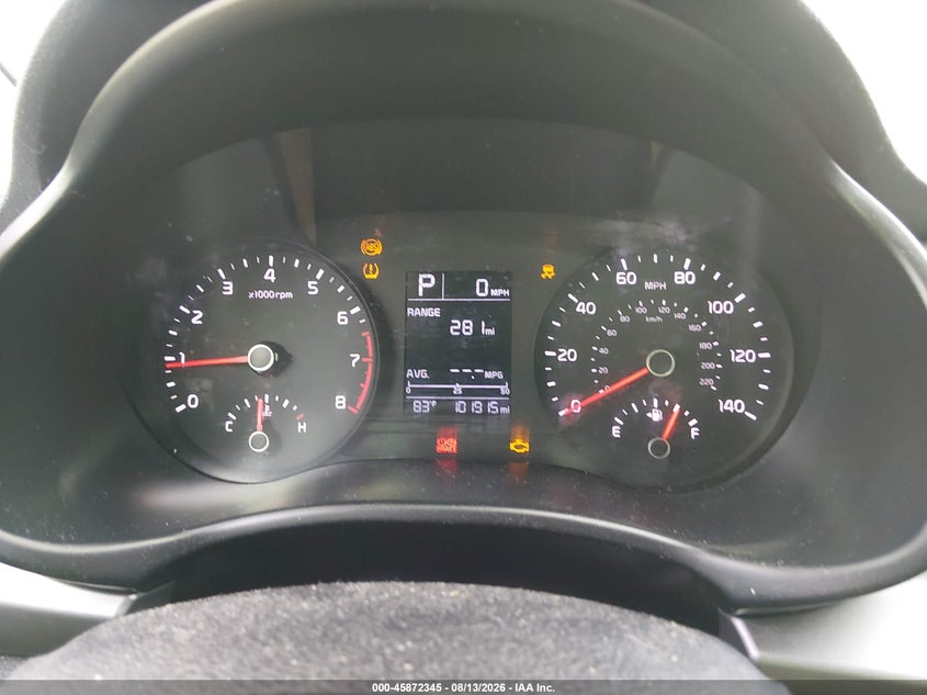 2020 KIA RIO auction photo 7