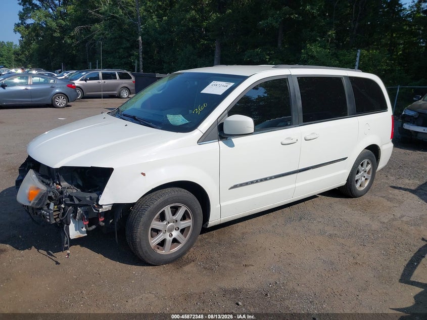 Vin: 2c4rc1bg0dr519804, lot: 46371344, chrysler town & country touring 20132