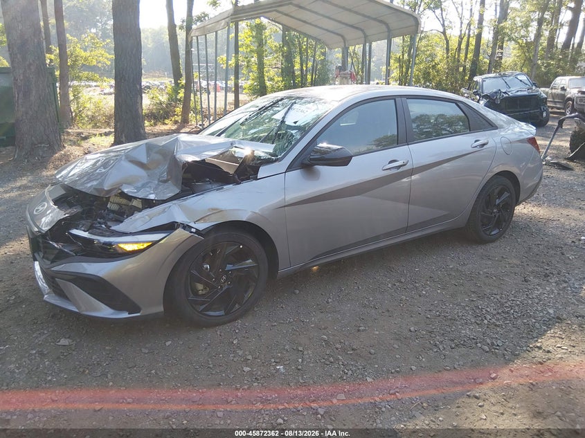 Vin: kmhlm4dg0tu128554, lot: 46371358, hyundai elantra sel sport 20262