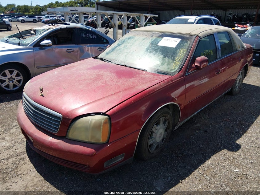 2004 Cadillac Deville, Звичайний знос, IAAI, VIN 1G6KD54Y94U165511 — фото 2