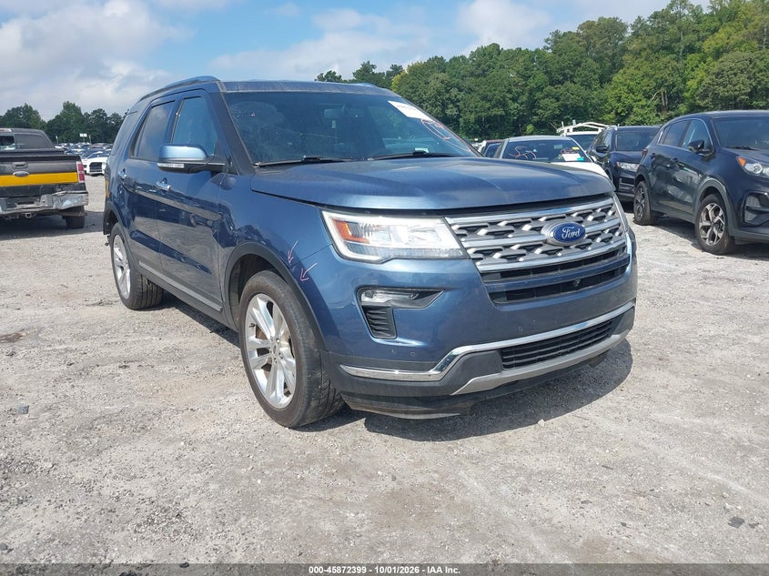 Vin: 1fm5k7fhxkgb51780, lot: 46371395, ford explorer limited 20191