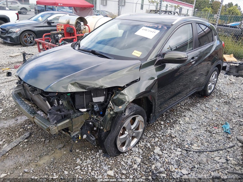 2017 Honda HR-V, Удар спереду, IAAI, VIN 3CZRU6H74HM700333 — фото 2