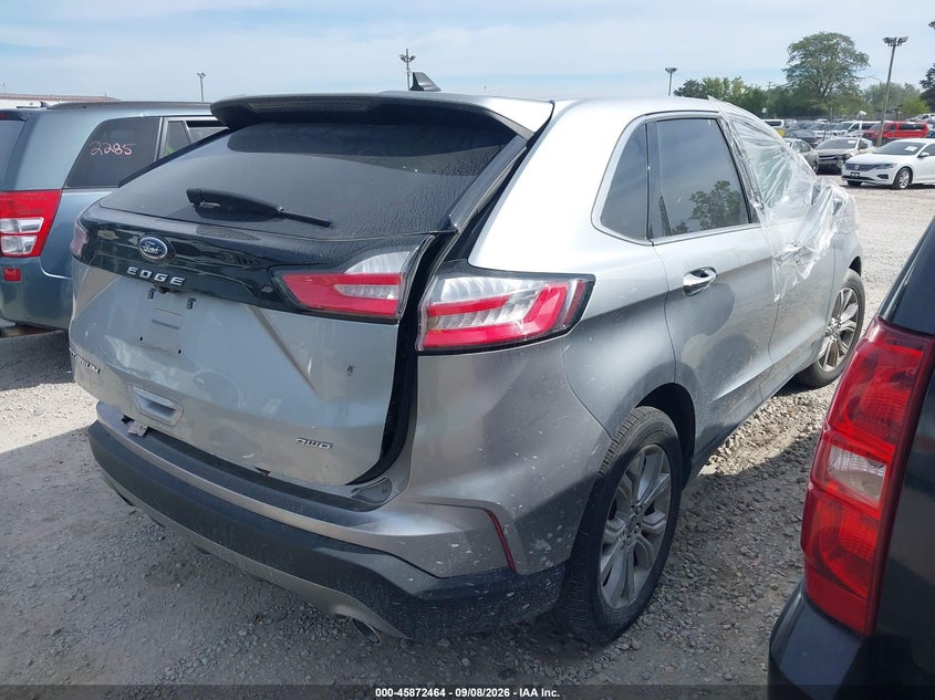 Vin: 2fmpk4k99rba92728, lot: 46371460, ford edge titanium 20244