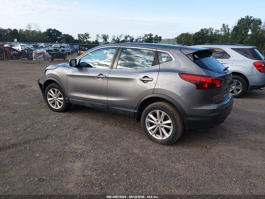 Vin: jn1bj1cr7hw123201, lot: 46371476, nissan rogue sport s 20173