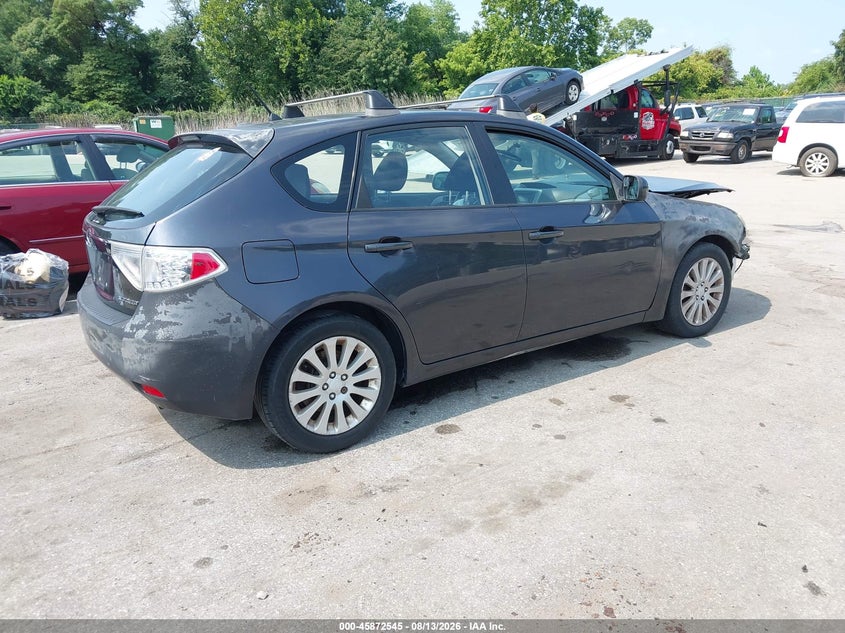 2009 SUBARU IMPREZA HATCHBACK 2.5L H-4 VVT, 170HP