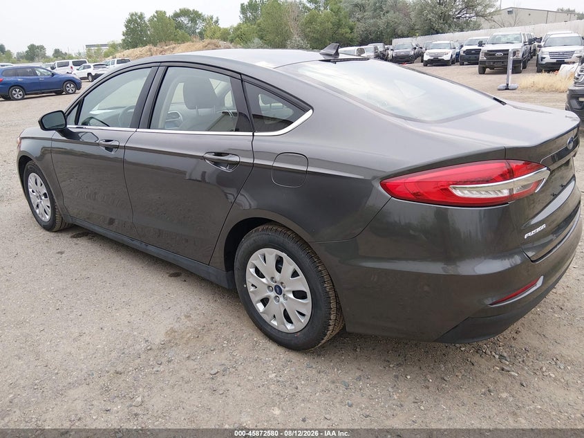 Vin: 3fa6p0g77lr196733, lot: 46371576, ford fusion s 20203