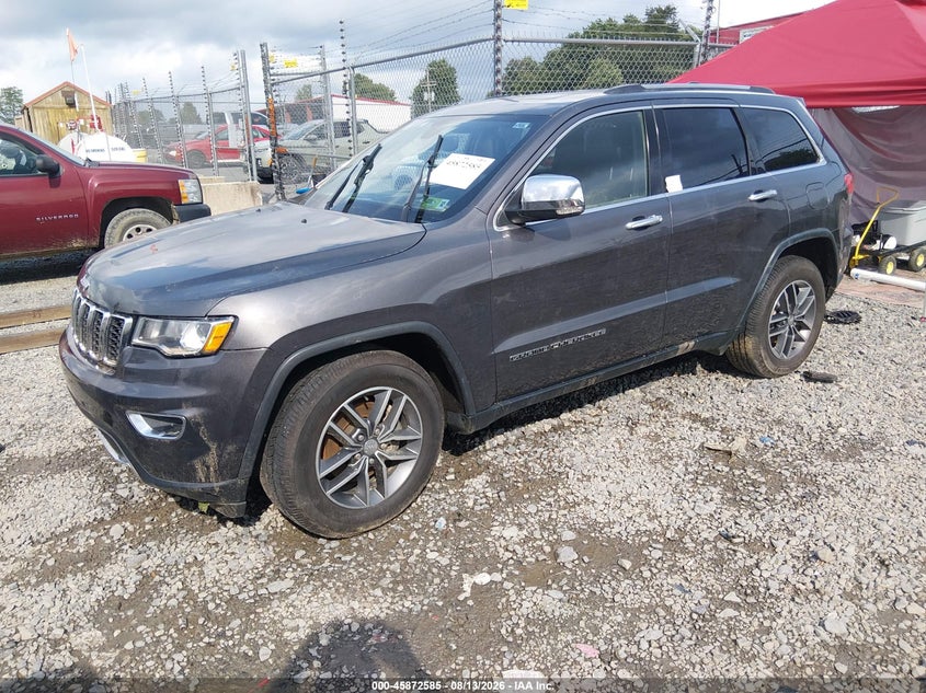 2017 Jeep Grand Cherokee Limited, Flood, IAAI, VIN 1C4RJFBG2HC715535 — photo 2