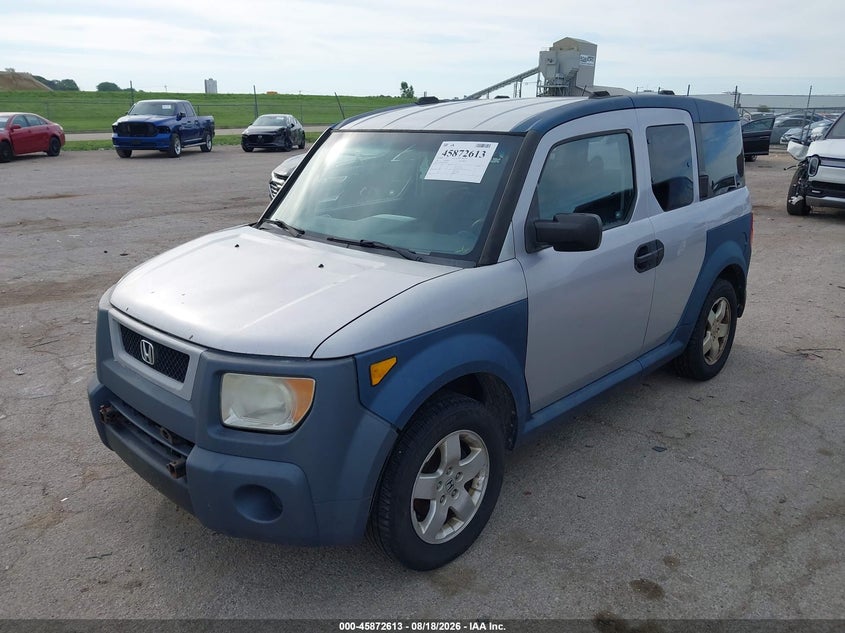 HONDA ELEMENT 2005 VIN 5J6YH28675L003431