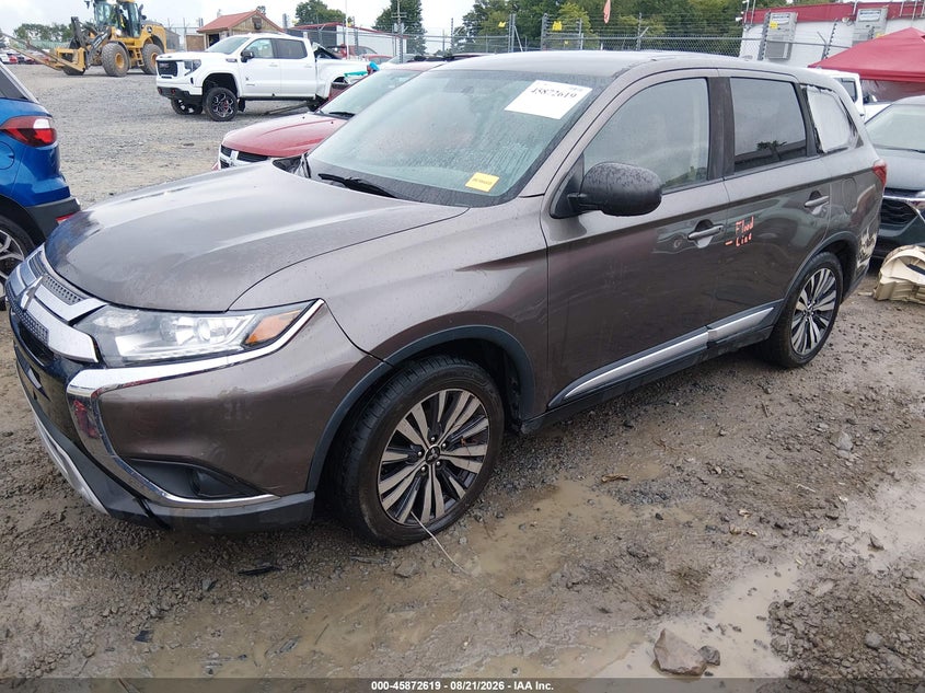 2019 Mitsubishi Outlander, Затоплення, IAAI, VIN JA4AZ3A31KZ053738 — фото 2
