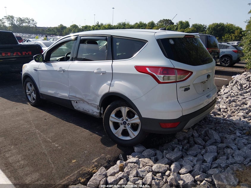 Vin: 1fmcu0g92gua14955, lot: 46371620, ford escape se 20163
