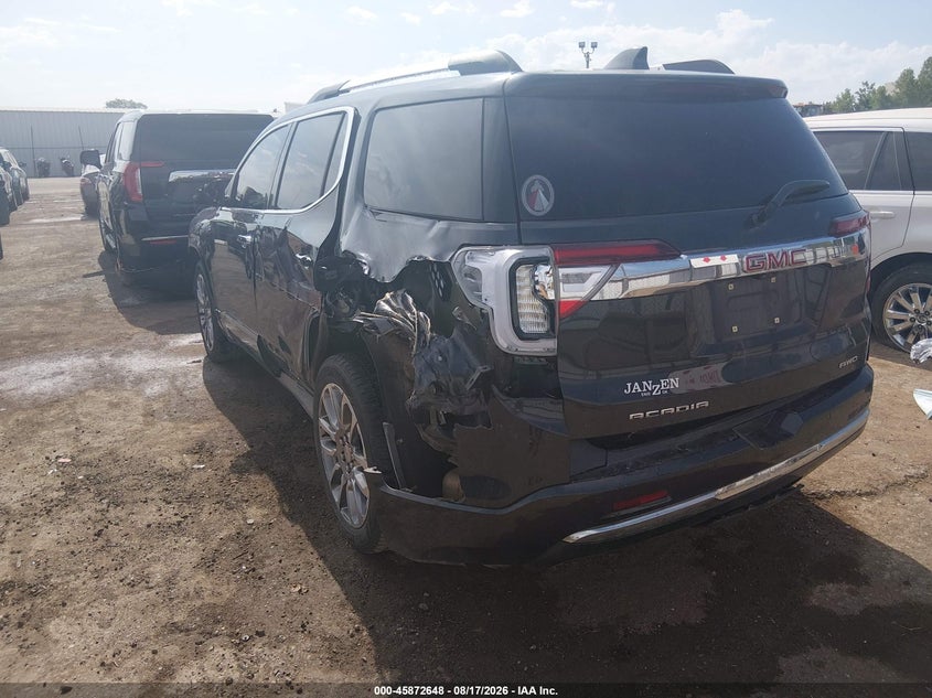 Vin: 1gkknxls4pz151353, lot: 46371644, gmc acadia awd denali 20233