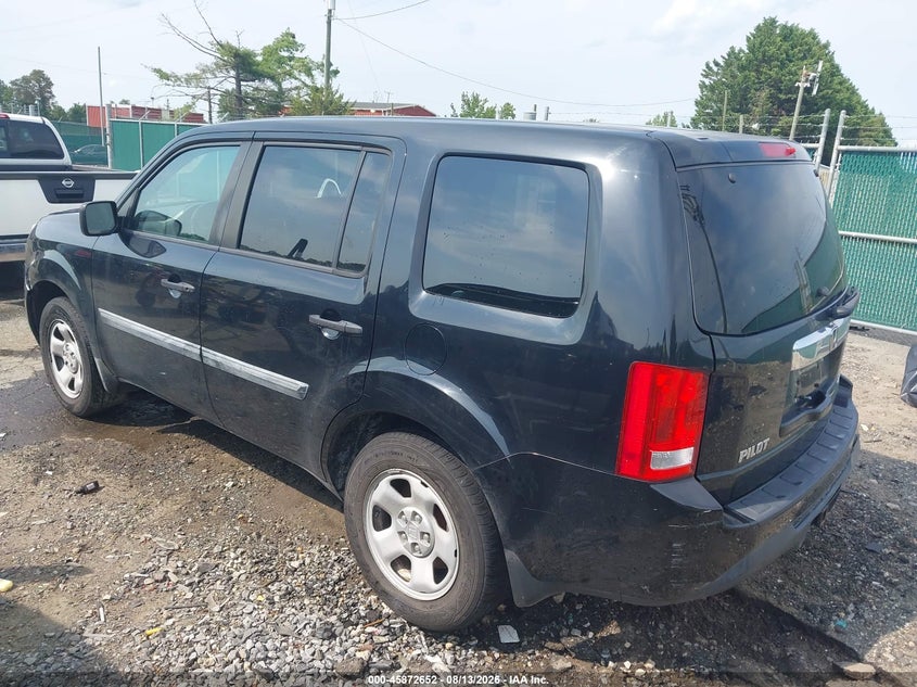2014 HONDA PILOT SPORT UTILITY VEHICLE 3.5L V-6 VVT, 250HP