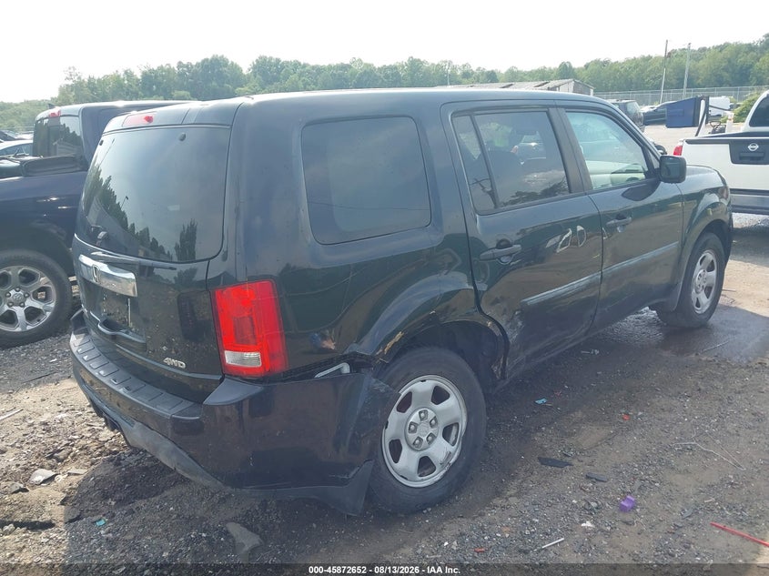 2014 HONDA PILOT SPORT UTILITY VEHICLE 3.5L V-6 VVT, 250HP