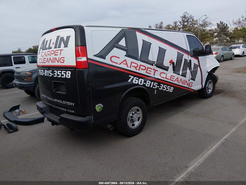 Vin: 1gcwgafp1m1283945, lot: 46371660, chevrolet express cargo rwd 2500 regular wheelbase wt 20214