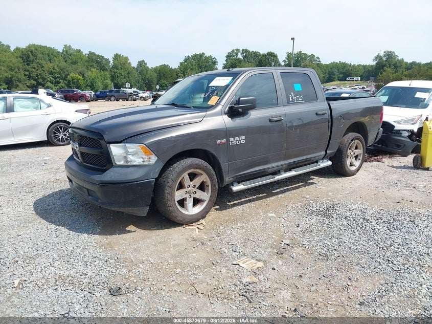 Vin: 3c6rr6ktxhg555625, lot: 46371675, ram 1500 tradesman  4x2 5'7 box 20172