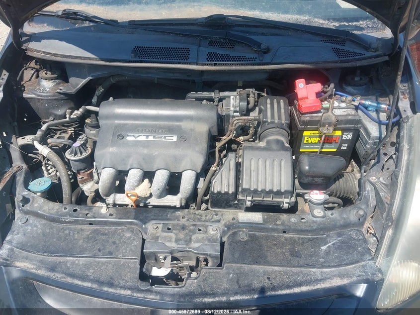 HONDA FIT 2007 VIN JHMGD38607S015978