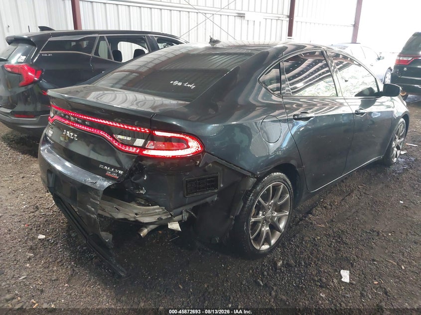 2014 DODGE DART SEDAN 2.4L I-4 VVT, 184HP