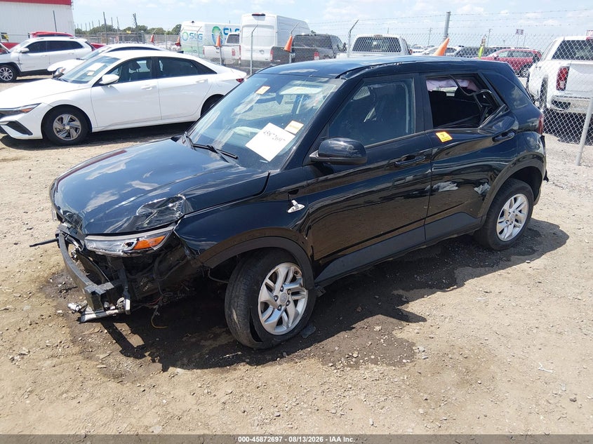 2021 Hyundai Venue Se, All Over, IAAI, VIN KMHRB8A35MU077031 — photo 2