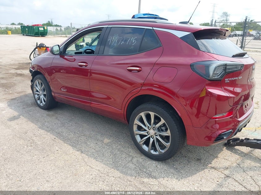 Vin: kl48mgsl7rb005215, lot: 46371711, buick encore gx 20243