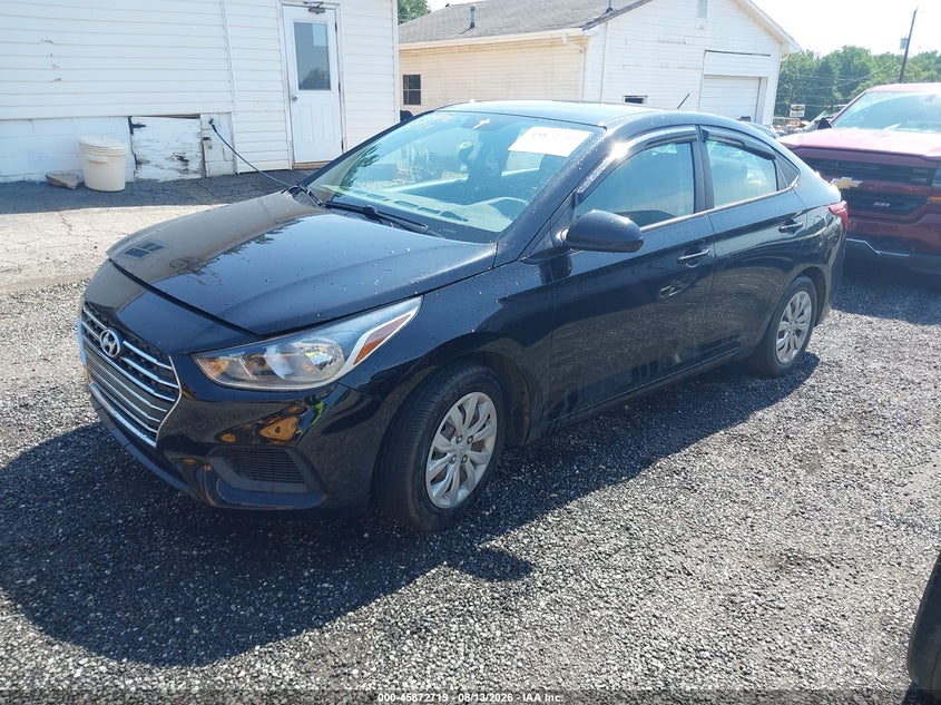2021 Hyundai Accent, Normal Wear & Tear, IAAI, VIN 3KPC24A63ME152076 — photo 2