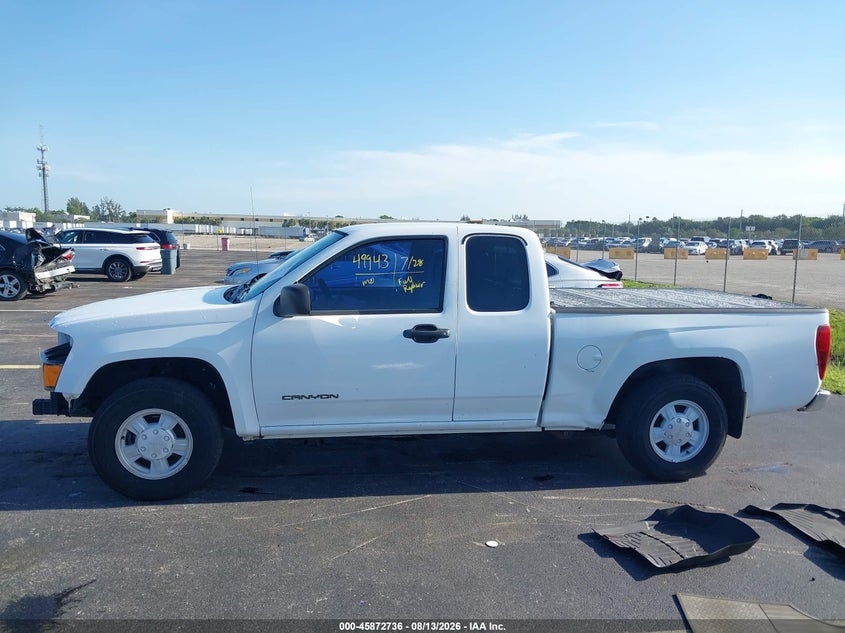 2004 GMC CANYON PICKUP 3.5L I-5 DOHC, VVT, 220HP