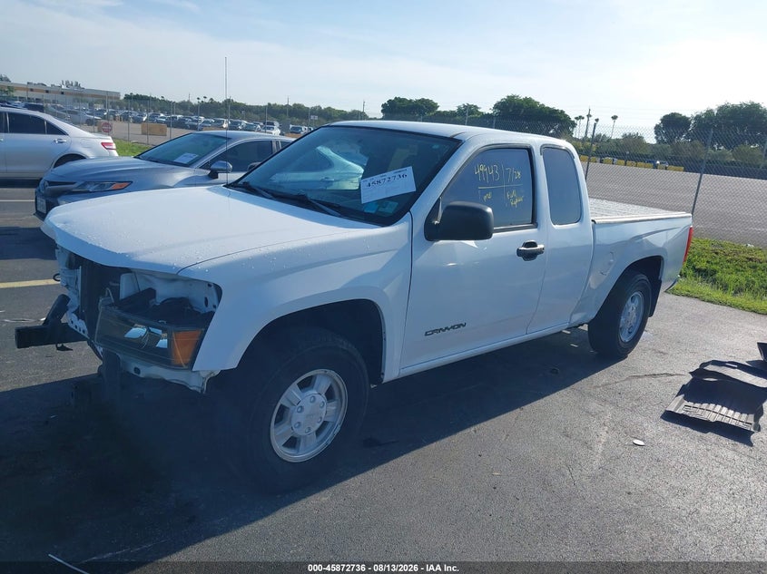 2004 GMC CANYON PICKUP 3.5L I-5 DOHC, VVT, 220HP