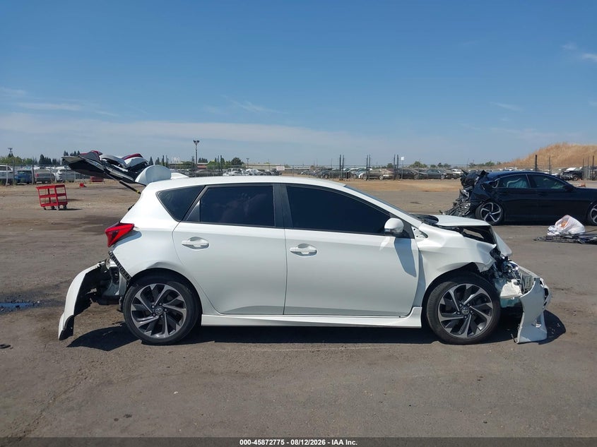 TOYOTA COROLLA IM 2018 VIN JTNKARJE0JJ572312