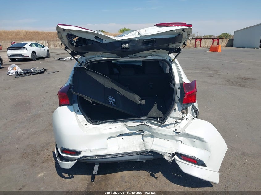 TOYOTA COROLLA IM 2018 VIN JTNKARJE0JJ572312