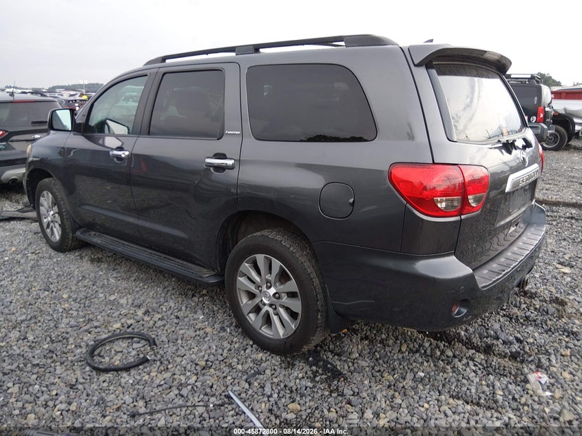 Vin: 5tdjy5g16gs137900, lot: 46371796, toyota sequoia limited 5.7l v8 20163