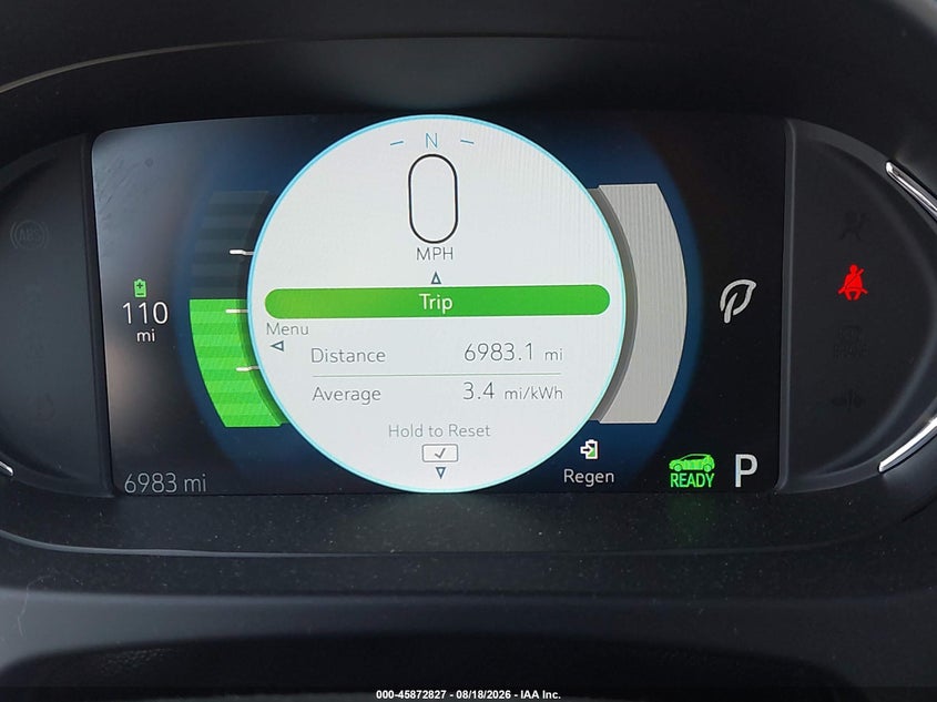 2018 CHEVROLET BOLT EV auction photo 7