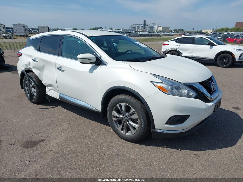 NISSAN MURANO 2016. Lot# 45872846. VIN 5N1AZ2MH6GN161628. Photo 1