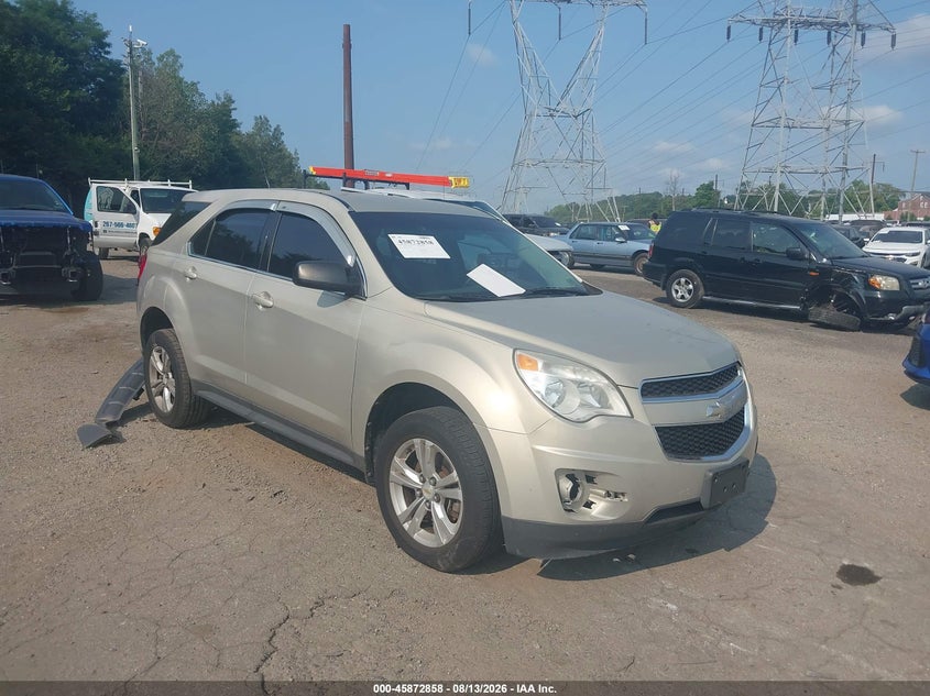 2011 Chevrolet Equinox Ls, Удар сзади, IAAI, VIN 2GNALBEC5B1270334