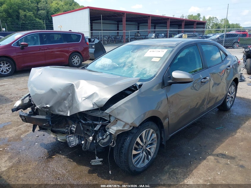 2018 Toyota Corolla, Front End, IAAI, VIN 2T1BURHE5JC014808 — photo 2