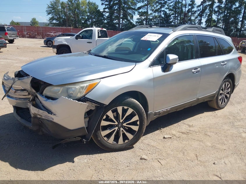 Vin: 4s4bsblc4g3278165, lot: 46371872, subaru outback 2.5i limited 20162