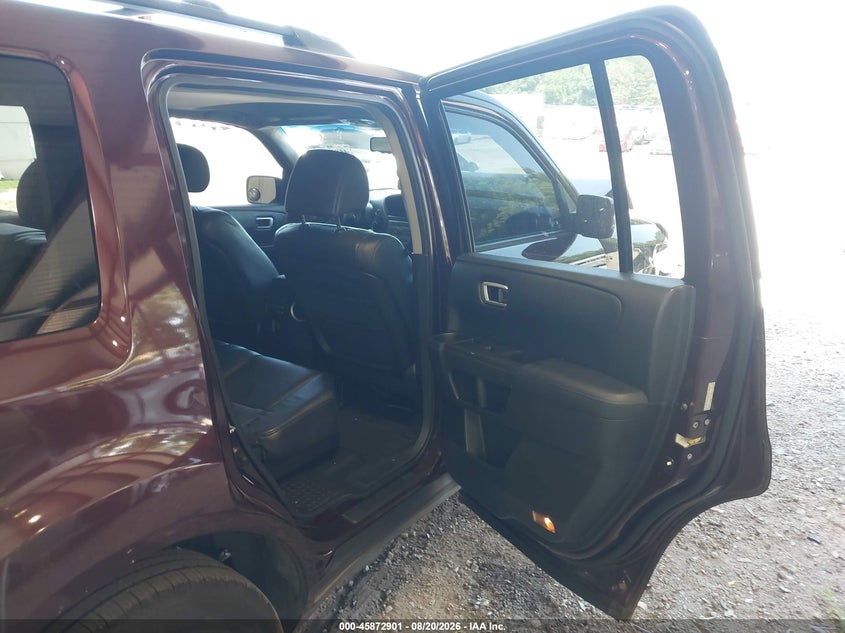 HONDA PILOT 2009 VIN 5FNYF48589B035344