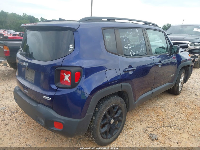 2018 JEEP RENEGADE SPORT UTILITY VEHICLE 2.4L I-4 VVT, 180HP