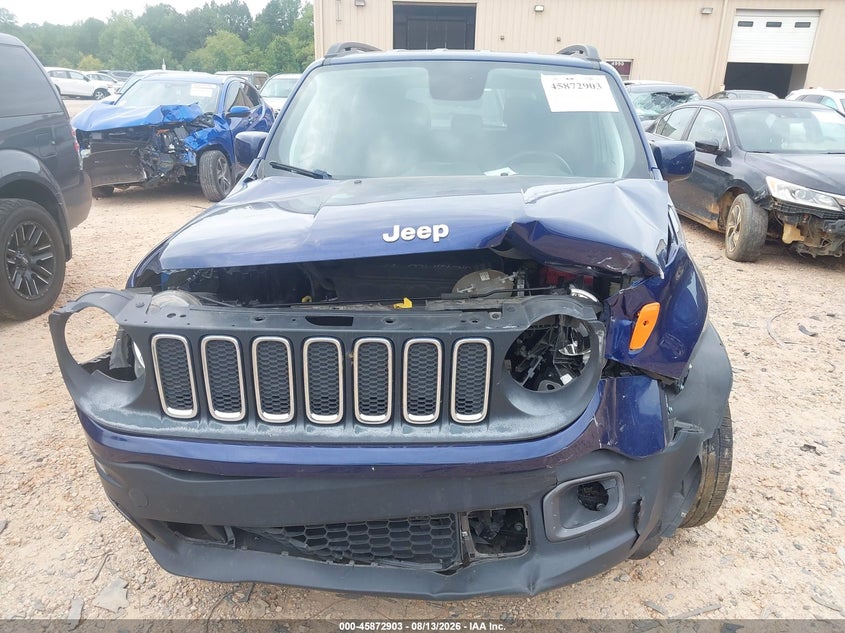 2018 JEEP RENEGADE SPORT UTILITY VEHICLE 2.4L I-4 VVT, 180HP