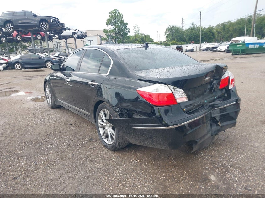 2011 HYUNDAI GENESIS auction photo 3