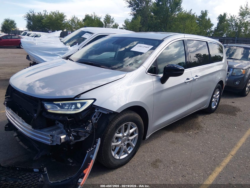 Vin: 2c4rc1bgxrr145953, lot: 46371901, chrysler pacifica touring l 20242