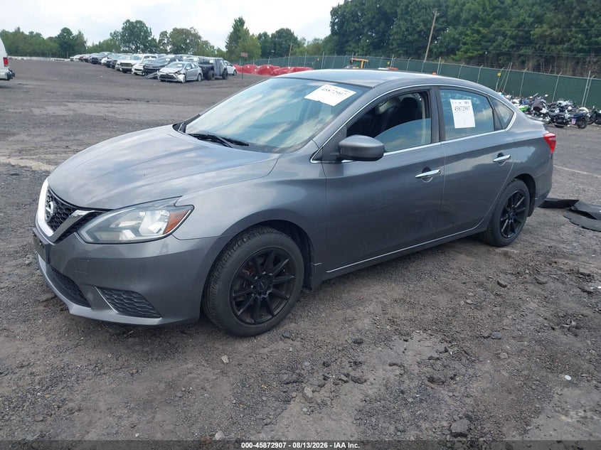 2017 NISSAN SENTRA auction photo 2
