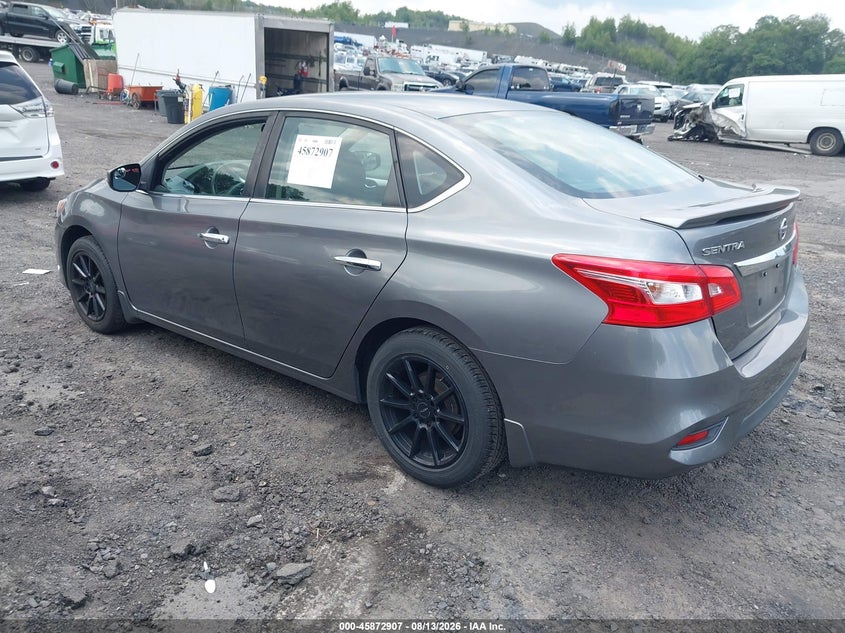 2017 NISSAN SENTRA auction photo 3