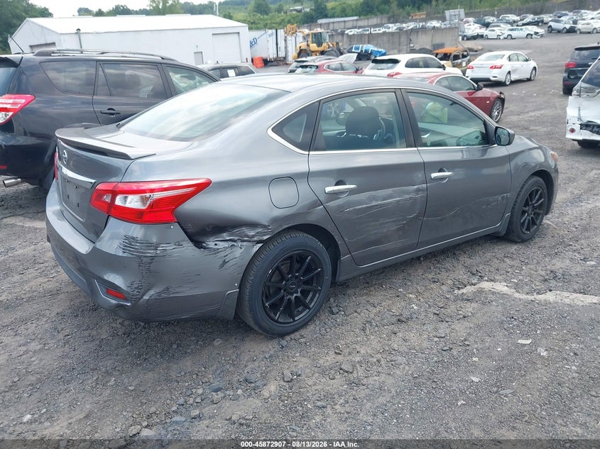 2017 NISSAN SENTRA auction photo 4