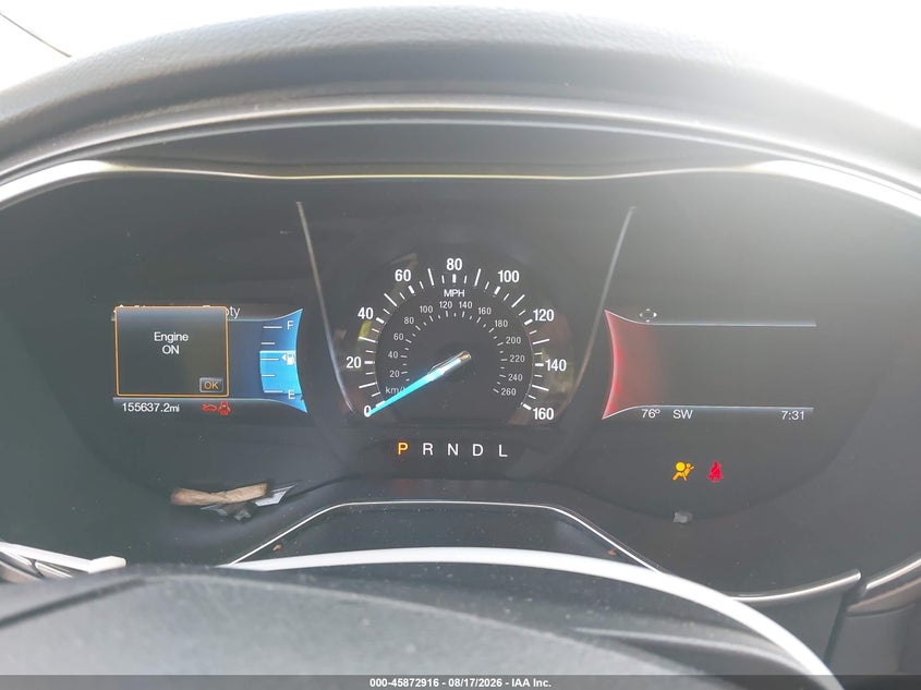 2017 FORD FUSION auction photo 7
