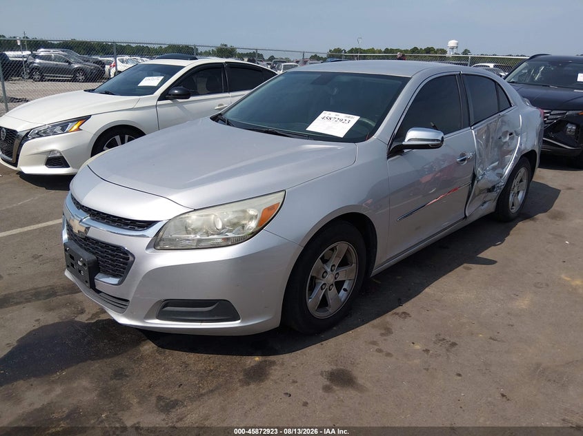 2015 Chevrolet Malibu, Лівий зад, IAAI, VIN 1G11C5SL7FF251466 — фото 2