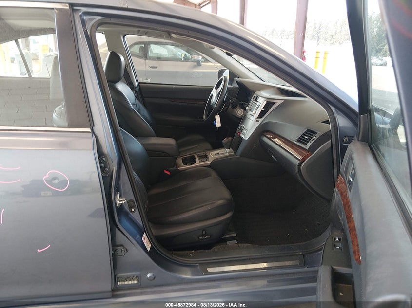 2013 SUBARU LEGACY SEDAN 2.5L H-4 DOHC, VVT, 173HP