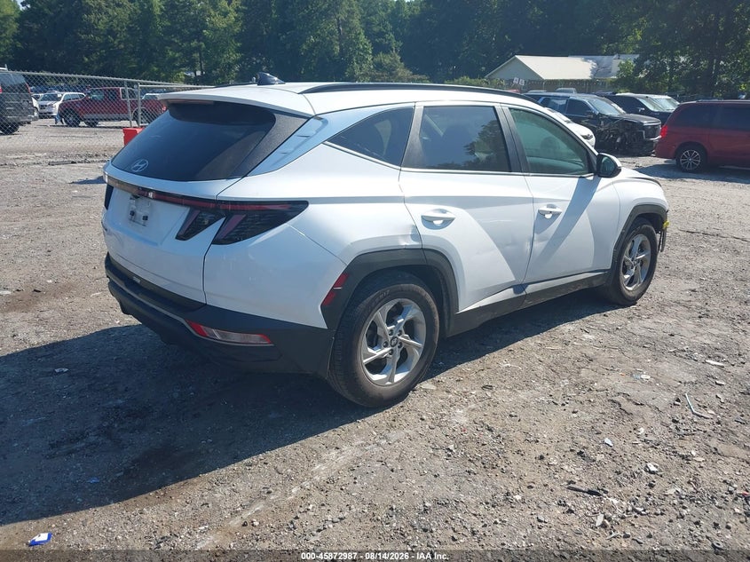 Vin: km8jb3ae8nu134082, lot: 46371983, hyundai tucson sel 20224