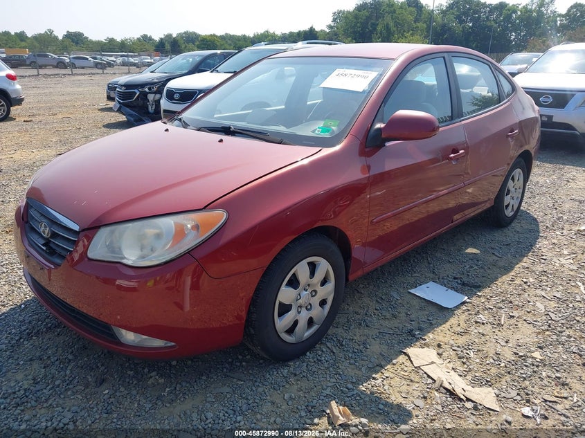 HYUNDAI ELANTRA 2008 VIN KMHDU46DX8U516003